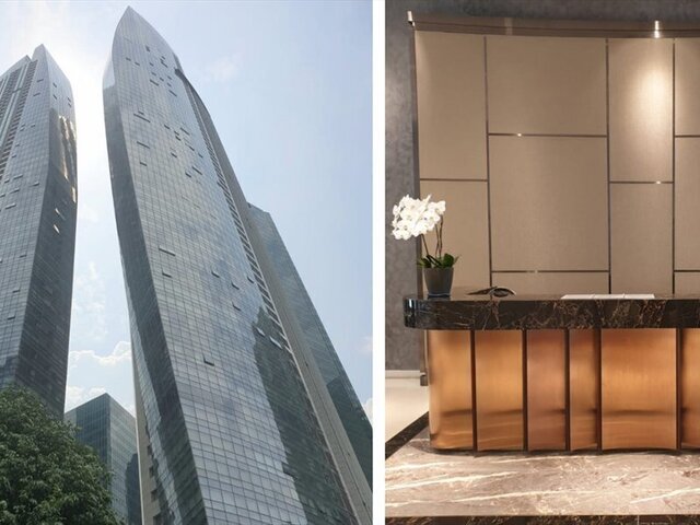 City-located studio apartment  IOI Central Boulevard Towers - Downtown/Raffles Quay