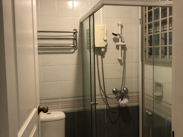 Guest room with private bath attached