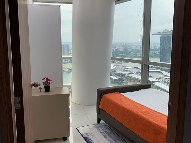Marina Bay View ,Full Furnish Room